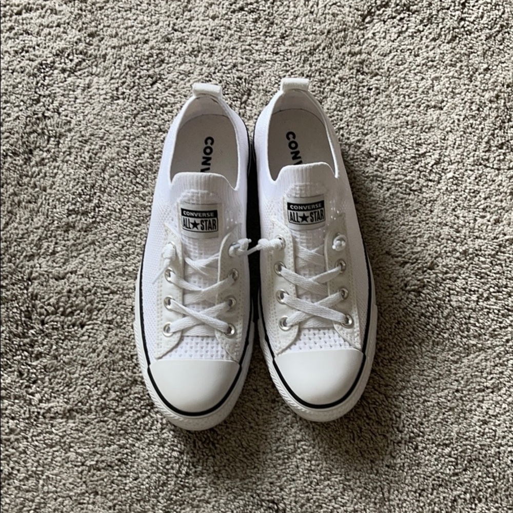 White converse all star shoes